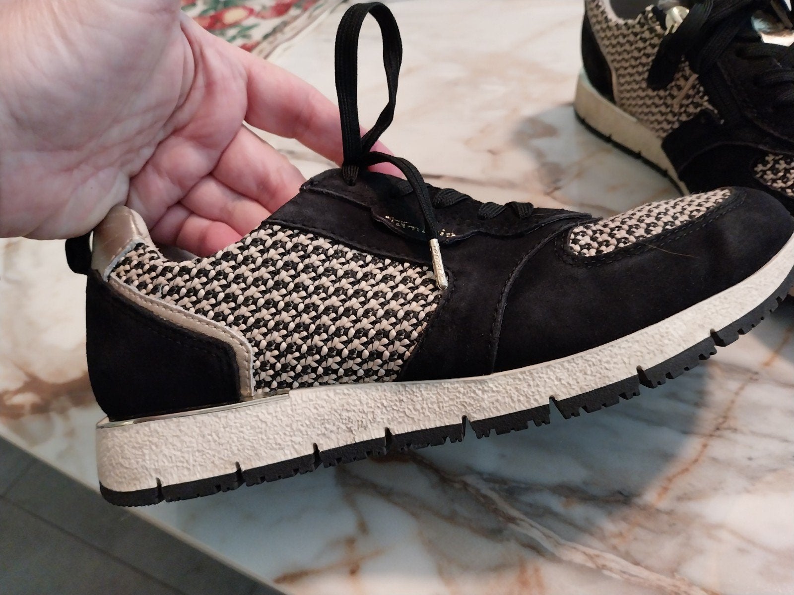 BASKETS TAMARIS POUR FEMMES 39, Enlèvement ou Envoi, Noir, Sneakers et Baskets