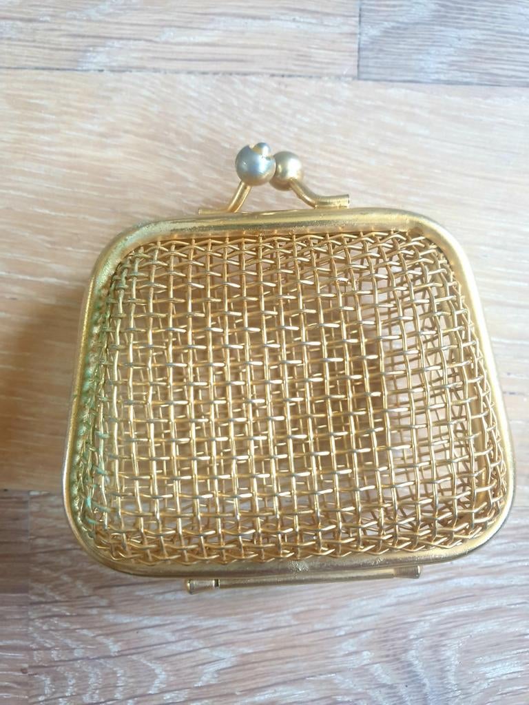 Vintage koper portemonnee - heel zeldzaam, Antiek en Kunst, Ophalen of Verzenden