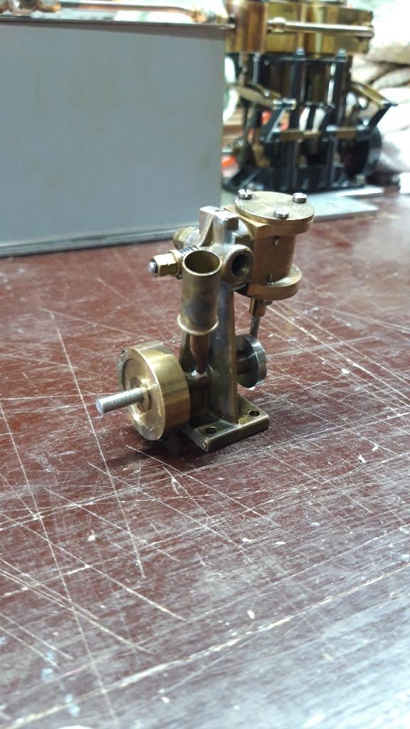 1 cylinder stoommachine, Ophalen of Verzenden, Gebruikt, Groter dan 1:32