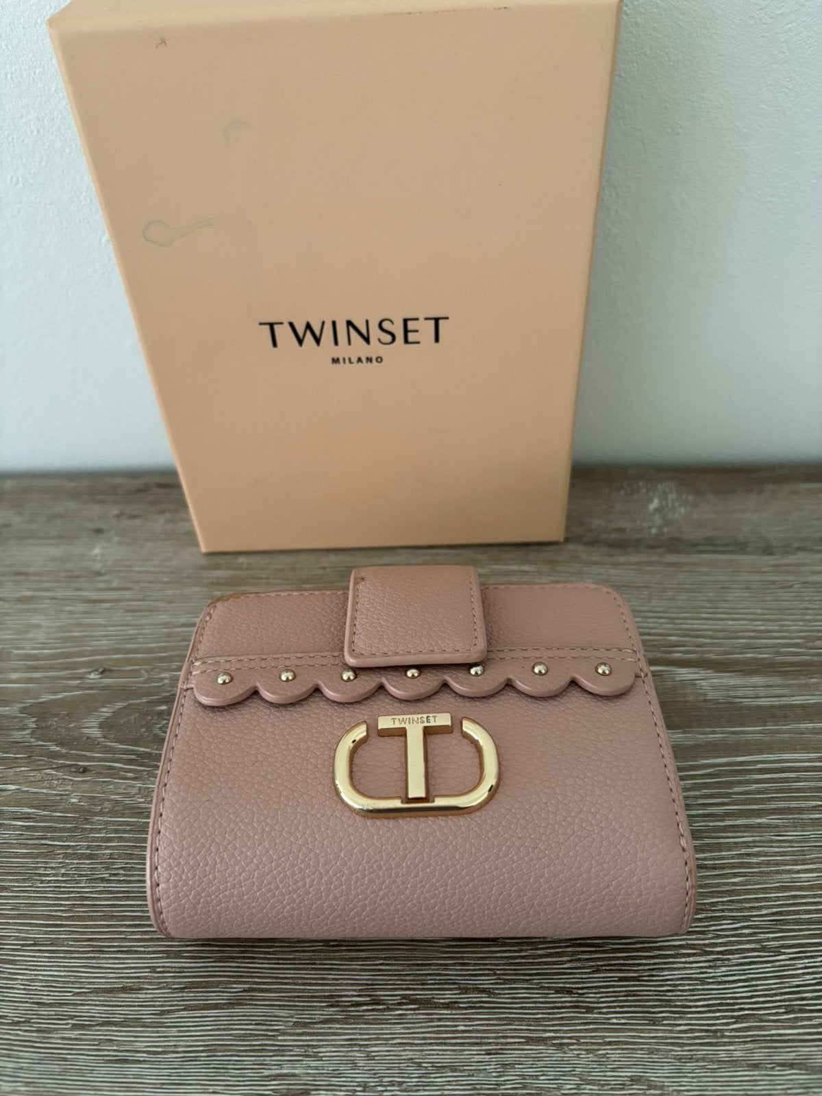 Twinset dames portemonnee ( l.roos), Ophalen of Verzenden, Zo goed als nieuw, Roze