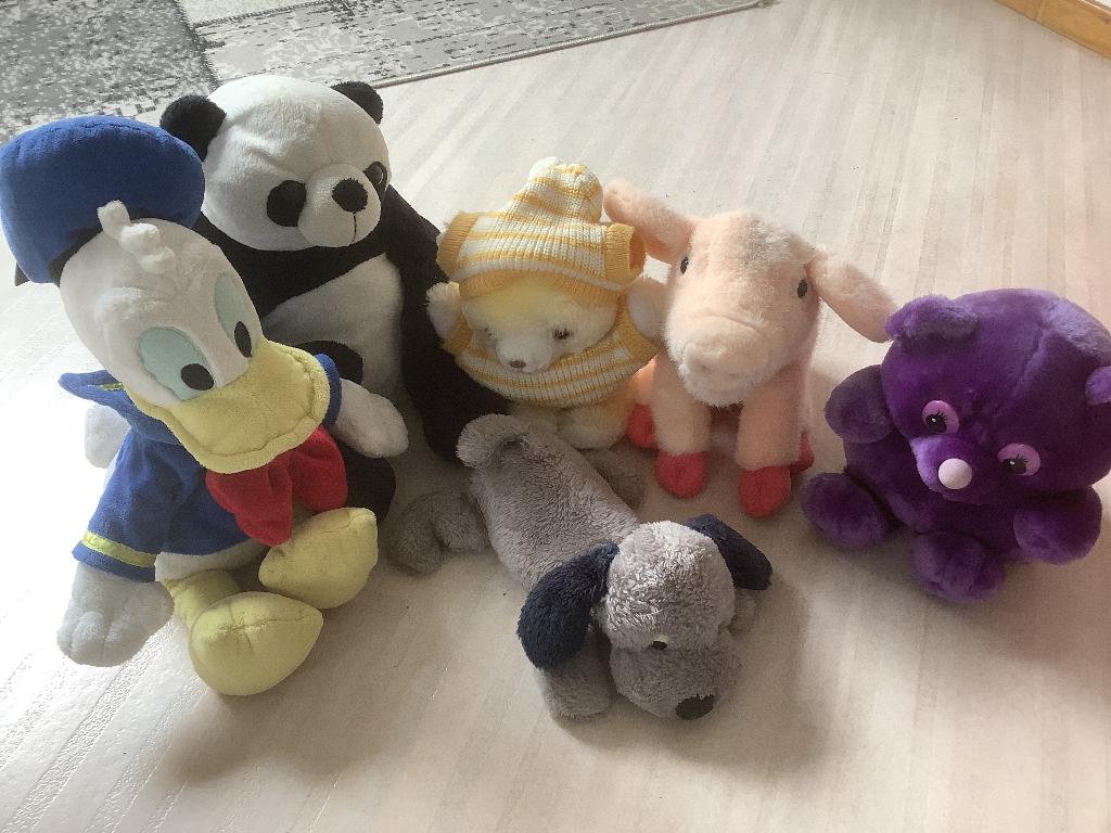 Knuffels, Ophalen, Gebruikt, Overige karakters, Overige typen