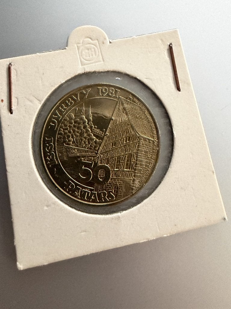 Pièce monnaie 50 Patars, Ophalen of Verzenden, Overig, Setje