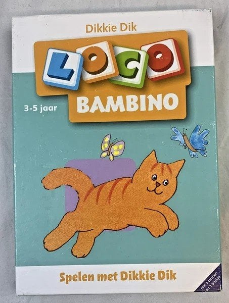 Loco Bambino Dikkie Dik 3-5 jaar basispakket doos boekjes, Kinderen en Baby's, Verzenden, Zo goed als nieuw