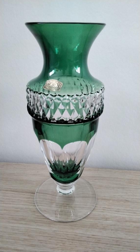 vase en cristal Val Saint Lambert, Enlèvement