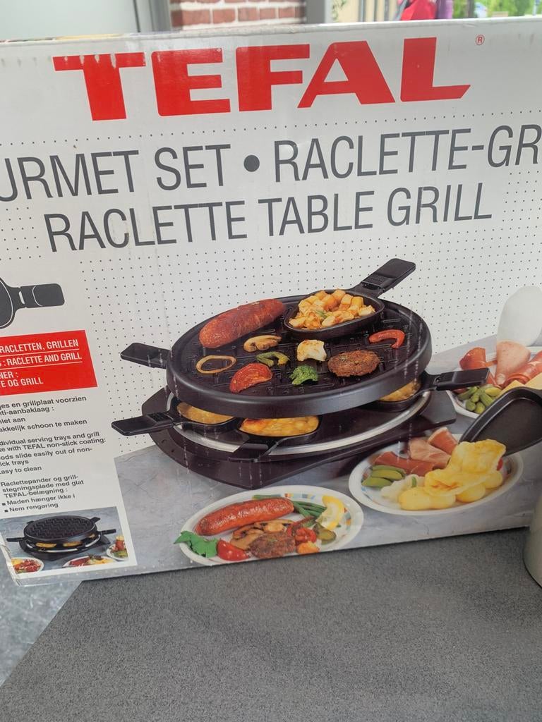 Gourmet Tefal, Ophalen, Gebruikt, 4 t/m 7 personen