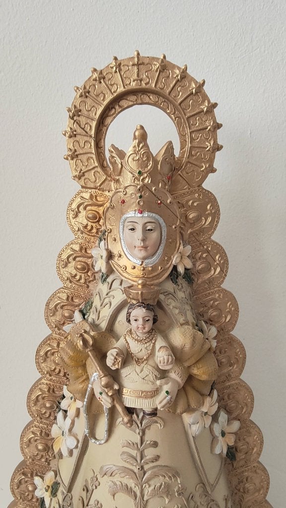 Beeld Maria van Rocio in kunsstof, Ophalen of Verzenden