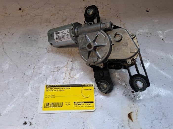 Ruitenwissermotor achter van een Volkswagen Golf, Gebruikt, -, Volkswagen, -