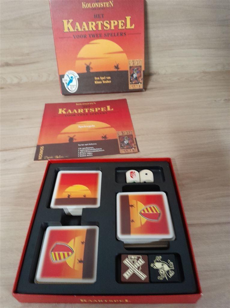 Kolonisten van catan het kaartspel - 999 games - s3140, Hobby en Vrije tijd, Gezelschapsspellen | Bordspellen, Verzenden, Zo goed als nieuw