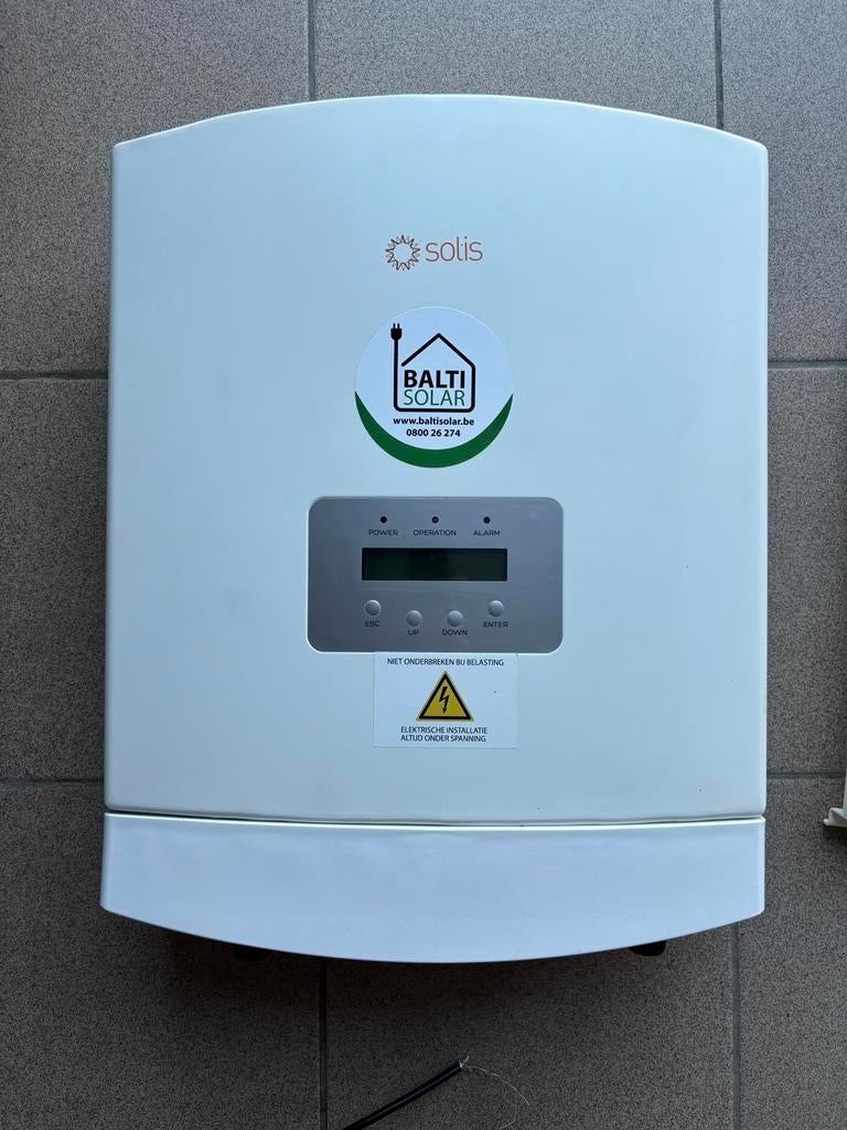 Solis RAI-3K-48ES-5G AC, Doe-het-zelf en Bouw, Zonnepanelen en Toebehoren, Zo goed als nieuw, Ophalen
