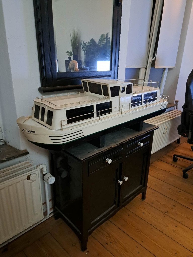 Bateau "Le Nord"  130cm, Enlèvement, Peint
