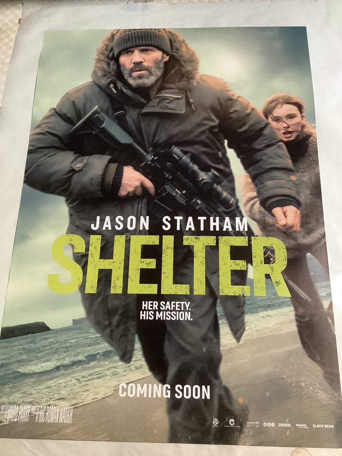 SHELTER   FILMPOSTER   70-100 cm, Verzamelen, Ophalen of Verzenden