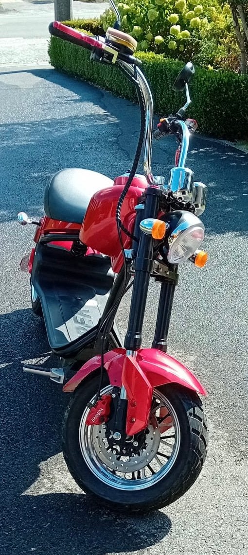 Scooter elektrisch, Fietsen en Brommers, Ophalen, Zo goed als nieuw, Elektrisch