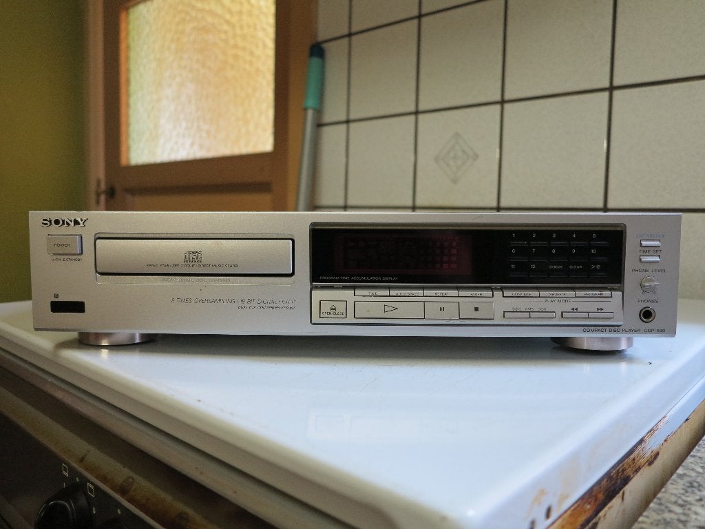 Sony CDP - 590, Audio, Tv en Foto, Cd-spelers, Ophalen, Gebruikt, Sony