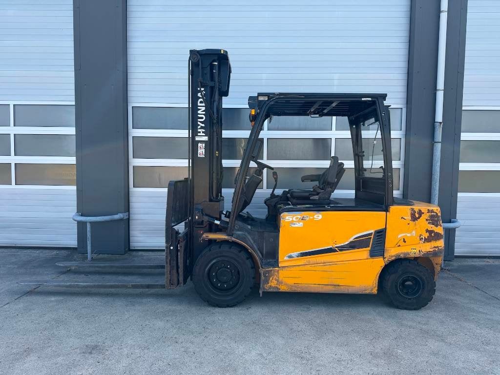 Hyundai 5000kg elektrische heftruck forklift 5ton duplex e, Meer dan 4000 kg, Elektrisch, Heftruck, Hyundai