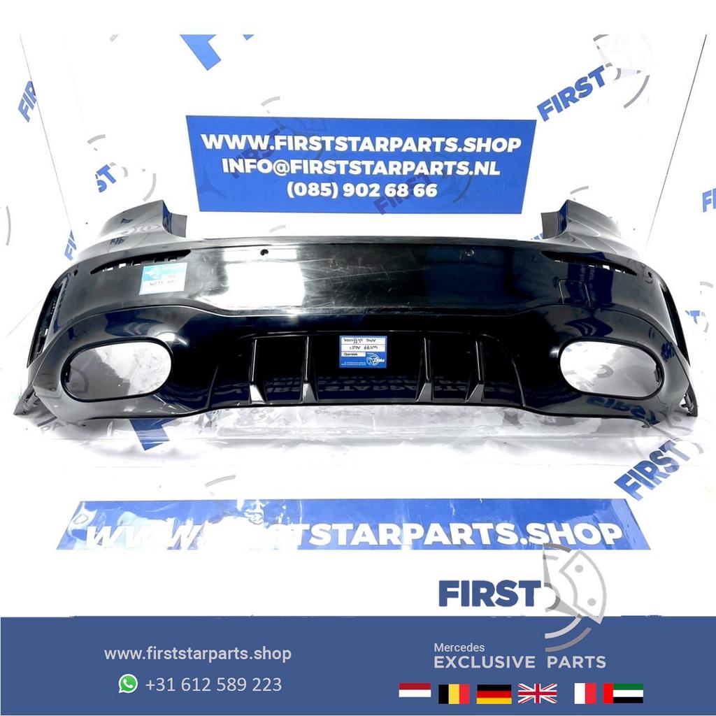 W177 FACELIFT A45 AMG BUMPER A KLASSE 2023 A45S ACHTERBUMPER, Gebruikt, -, Ophalen of Verzenden, Achter