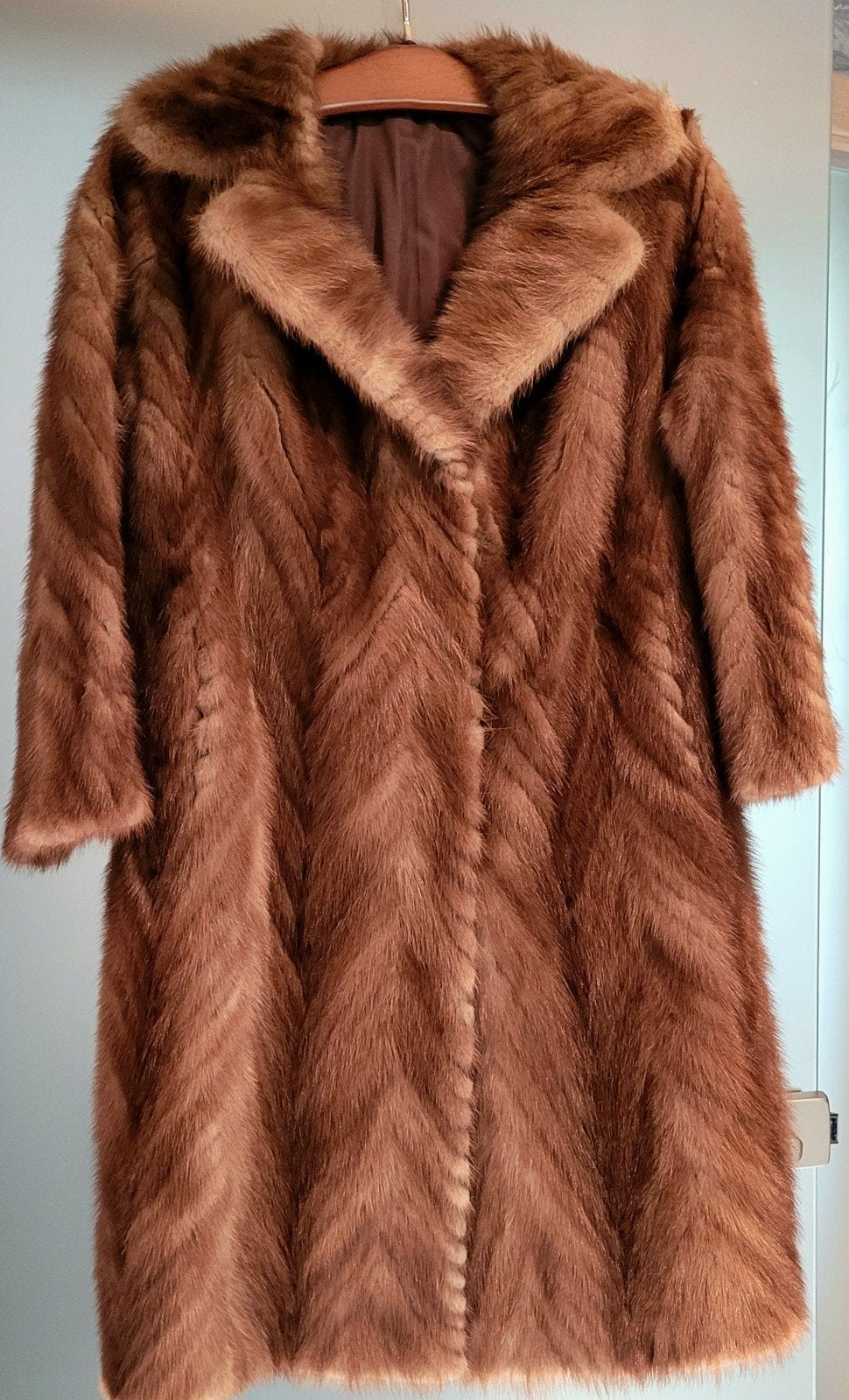 manteau pour dame en vison véritable, Kleding | Dames, Jassen | Winter, Ophalen, Bruin