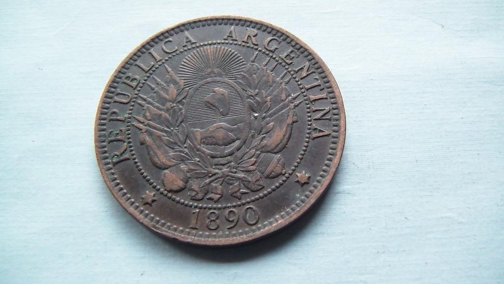 argentine 2 centavos 1890, Enlèvement