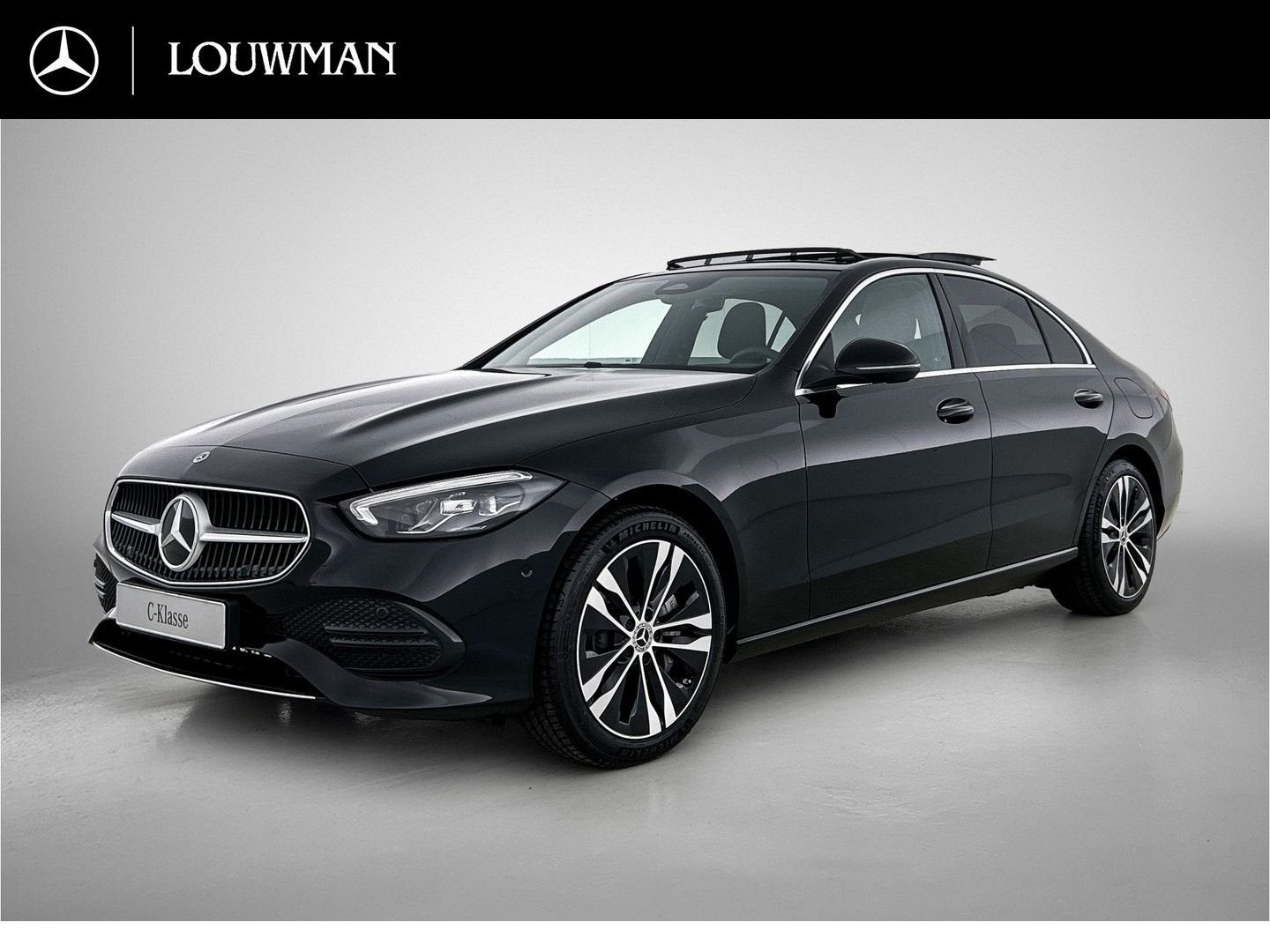 Mercedes-Benz C 300 e Business Solution Luxury | Winterpakke, Auto's, Automaat, Zwart, Zwart, Berline