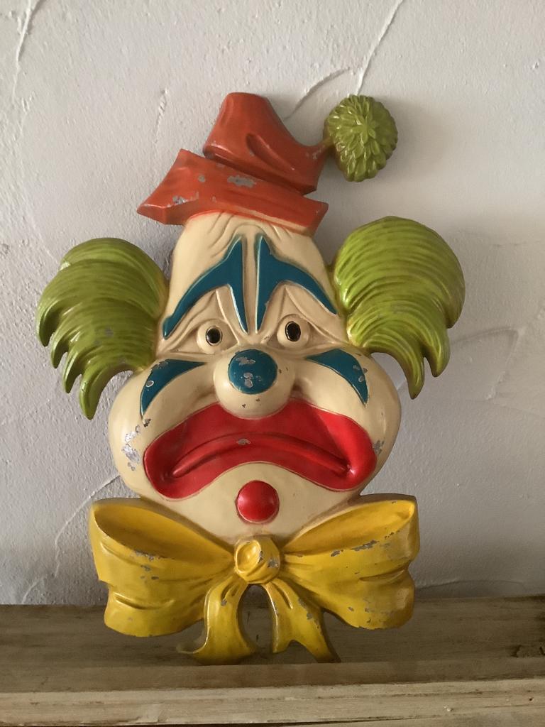 Circus clown 1971, Antiquités & Art, Antiquités | Autres Antiquités, Enlèvement