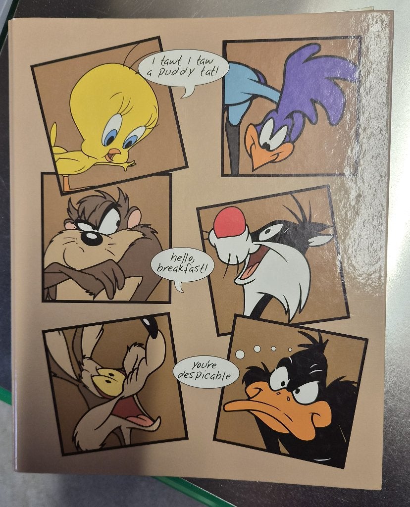 Kaft Looney Tunes, Collections, Personnages de BD, Enlèvement ou Envoi, Looney Tunes, Utilisé, Livre ou Jeu
