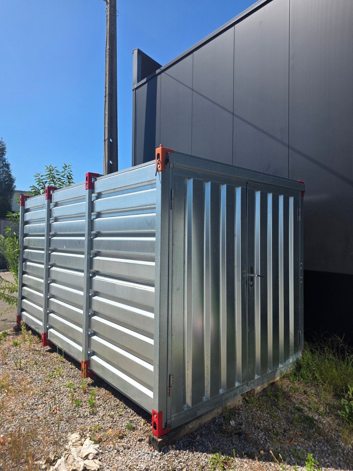 Te koop: zelfbouwcontainers 1500€, Doe-het-zelf en Bouw, Containers, Ophalen