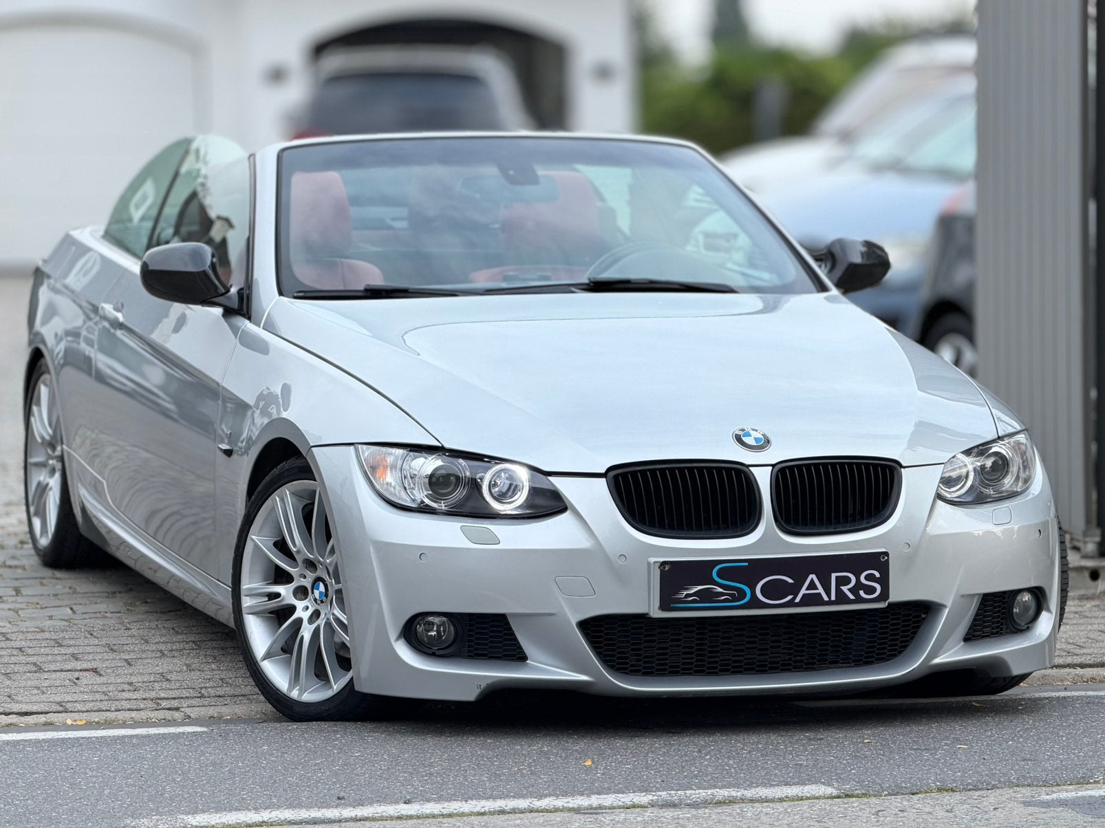 Bmw 320d Cabrio M pakket ** Automaat ** 145.000 km **, Autos, BMW, Cuir, Entreprise, Cabriolet, Carnet d'entretien
