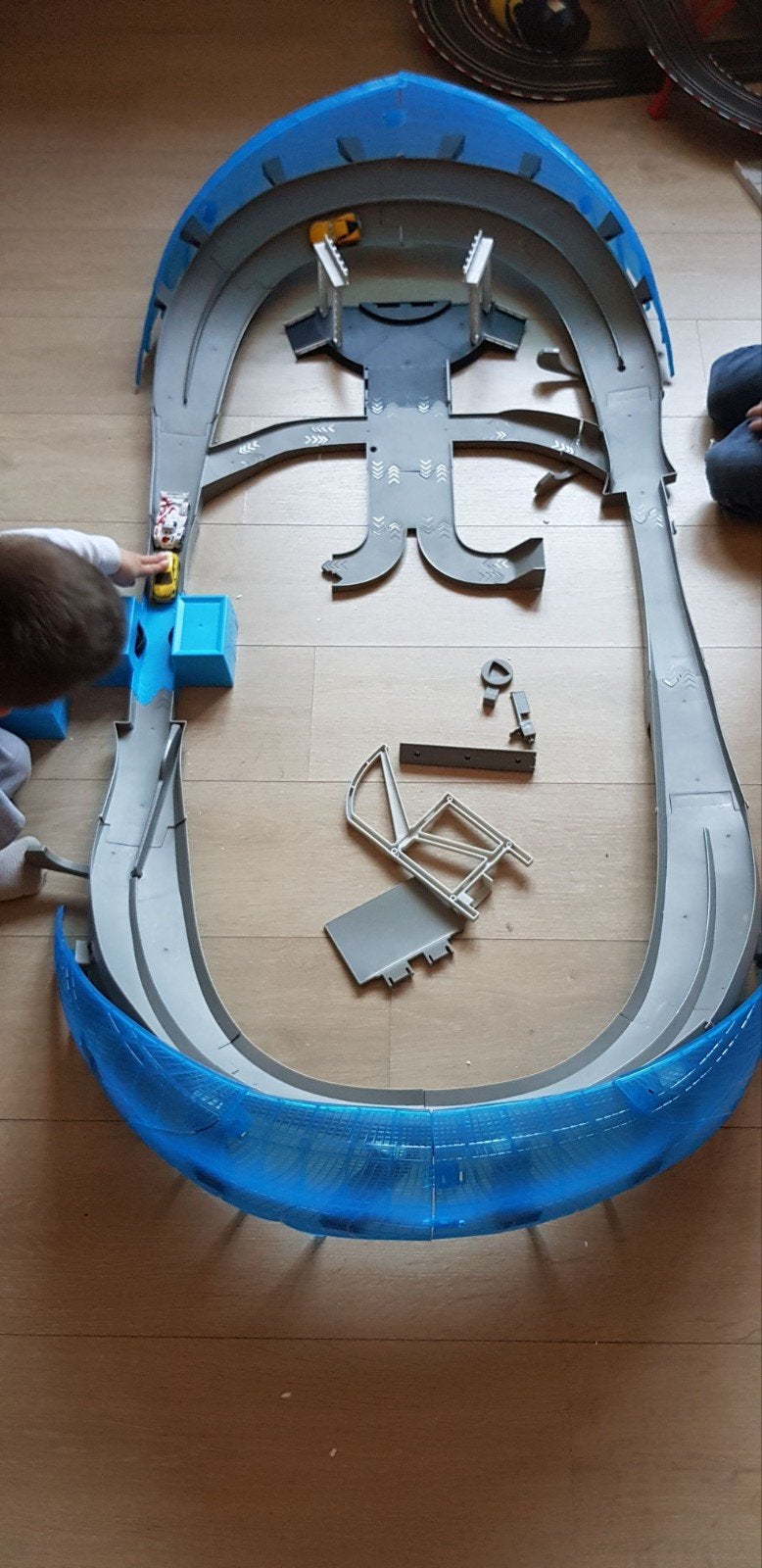 Circuit cars, Ophalen, Racebaan