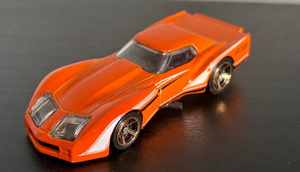 Rare Hot Wheels 1976 Corvette Greenwood 1:64, Enlèvement ou Envoi, Voiture
