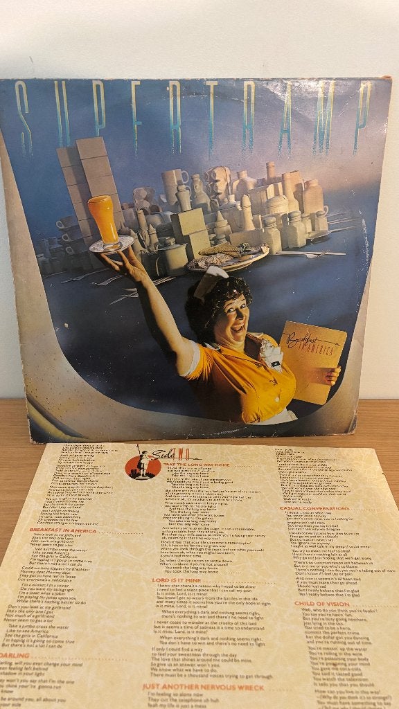 LP - Supertramp - Breakfast in America, Gebruikt, Ophalen of Verzenden, 1970 - 1979, 12 inch