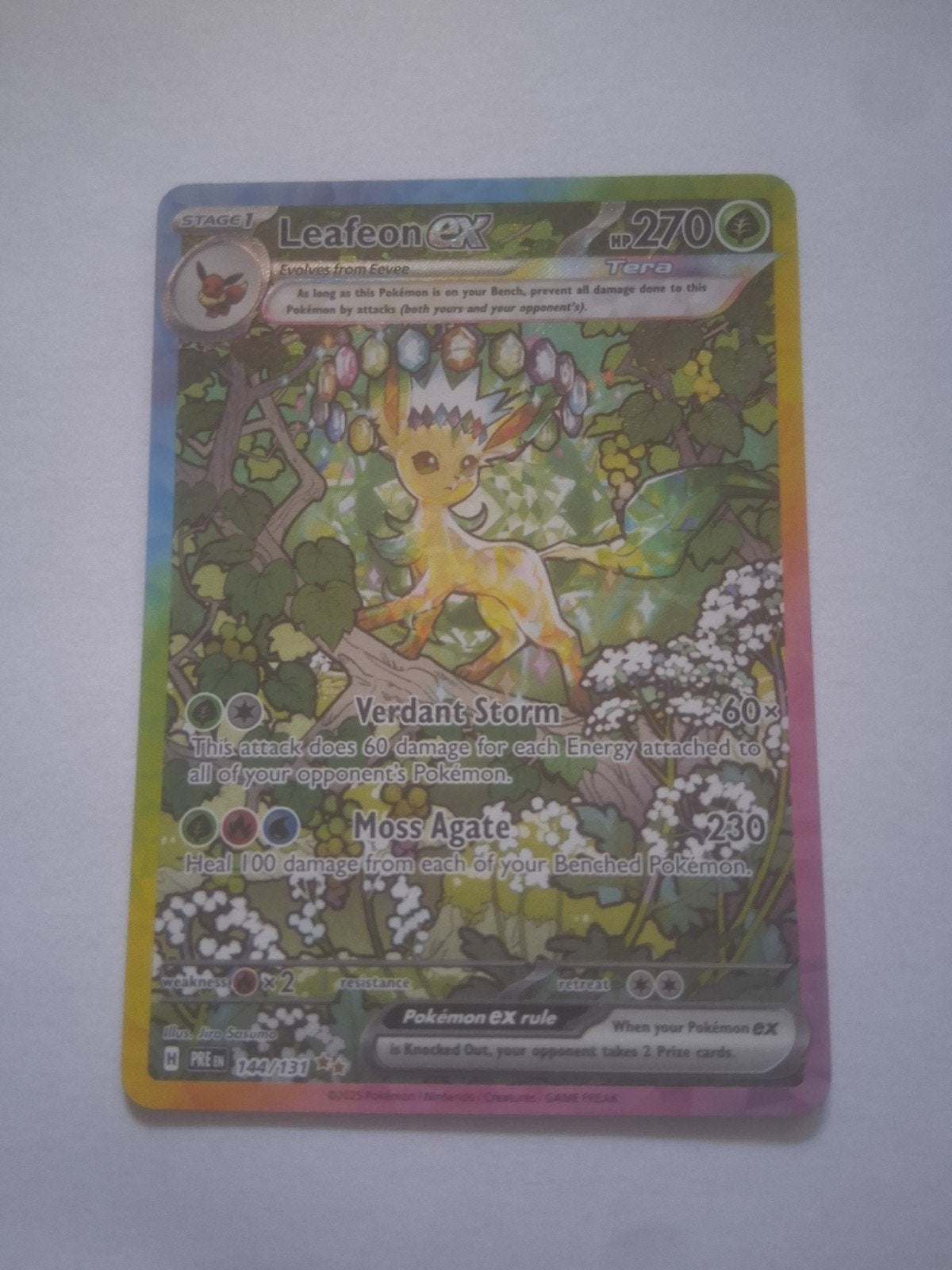 Leafeon Ex PRE 144, Enlèvement ou Envoi