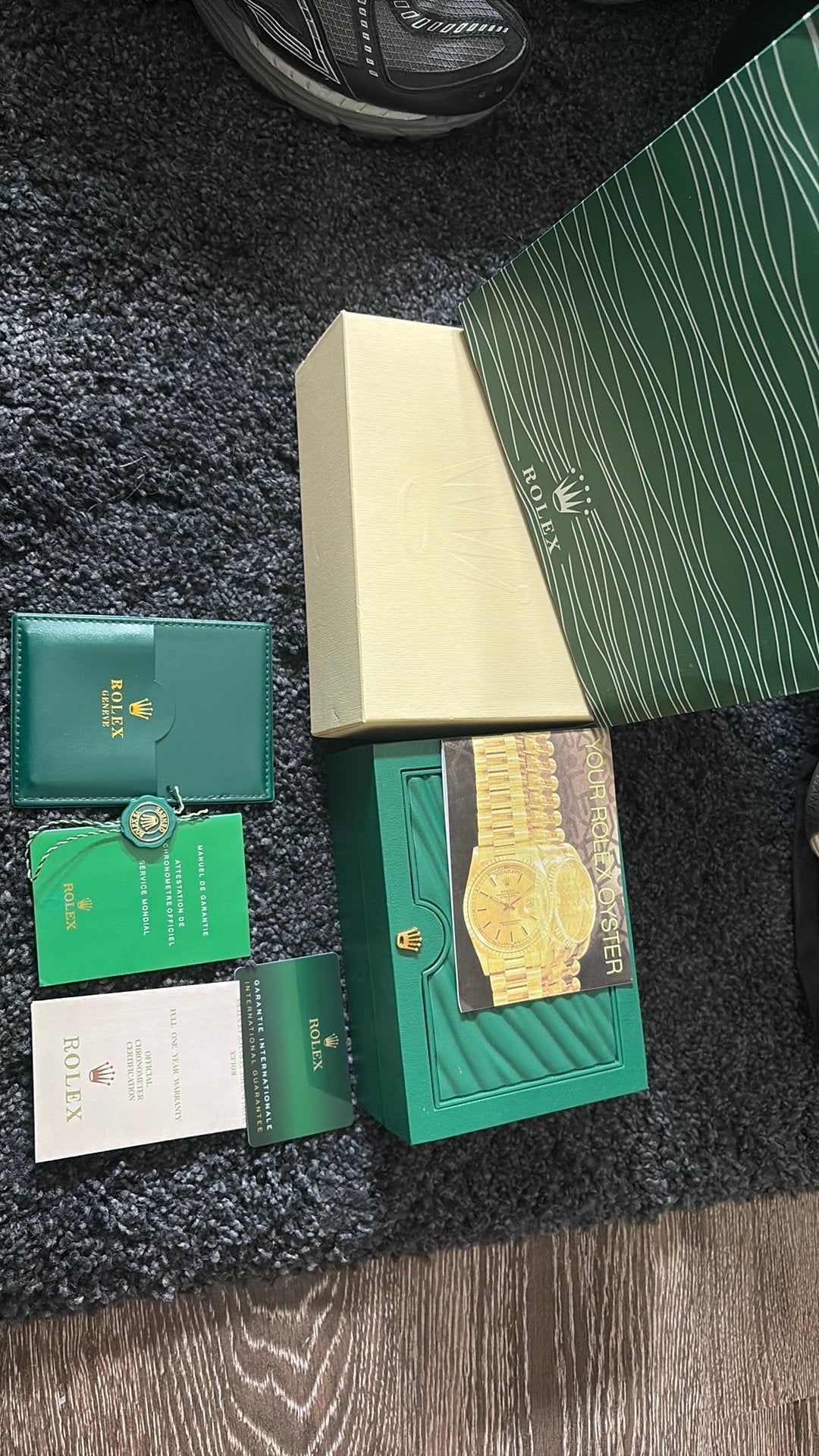 Rolex doos, Audio, Tv en Foto, Fotoalbums en Accessoires, Ophalen, Zo goed als nieuw