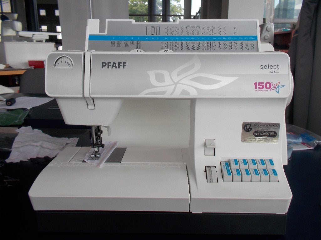 Topokkasie Pfaff met boventransport, Hobby en Vrije tijd, Naaimachines en Toebehoren, Ophalen, Zo goed als nieuw, Naaimachine
