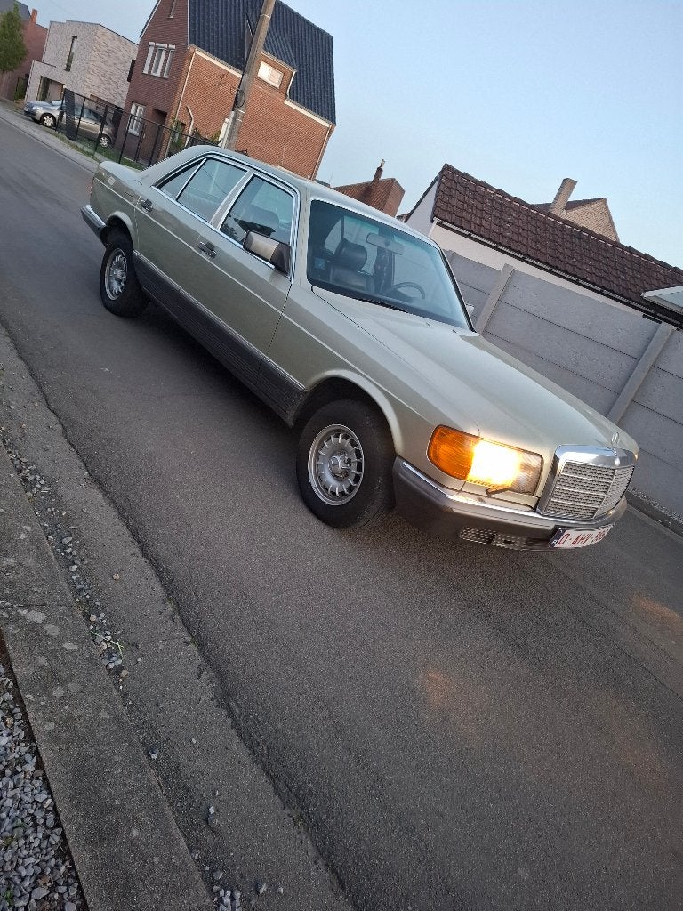 Mercedes-Benz  280 S  met LPG, Autos, Cuir, Achat, Noir, Automatique
