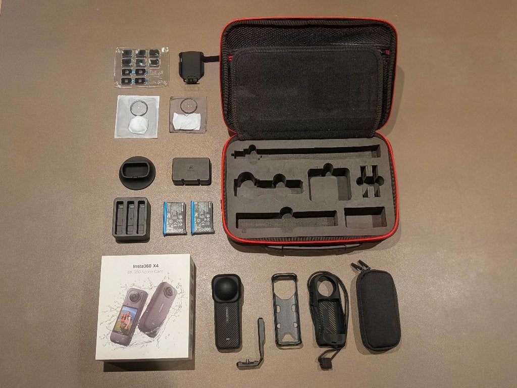 Pack Insta360 X4 accessoires & Valise, Enlèvement ou Envoi, Comme neuf, Autres marques