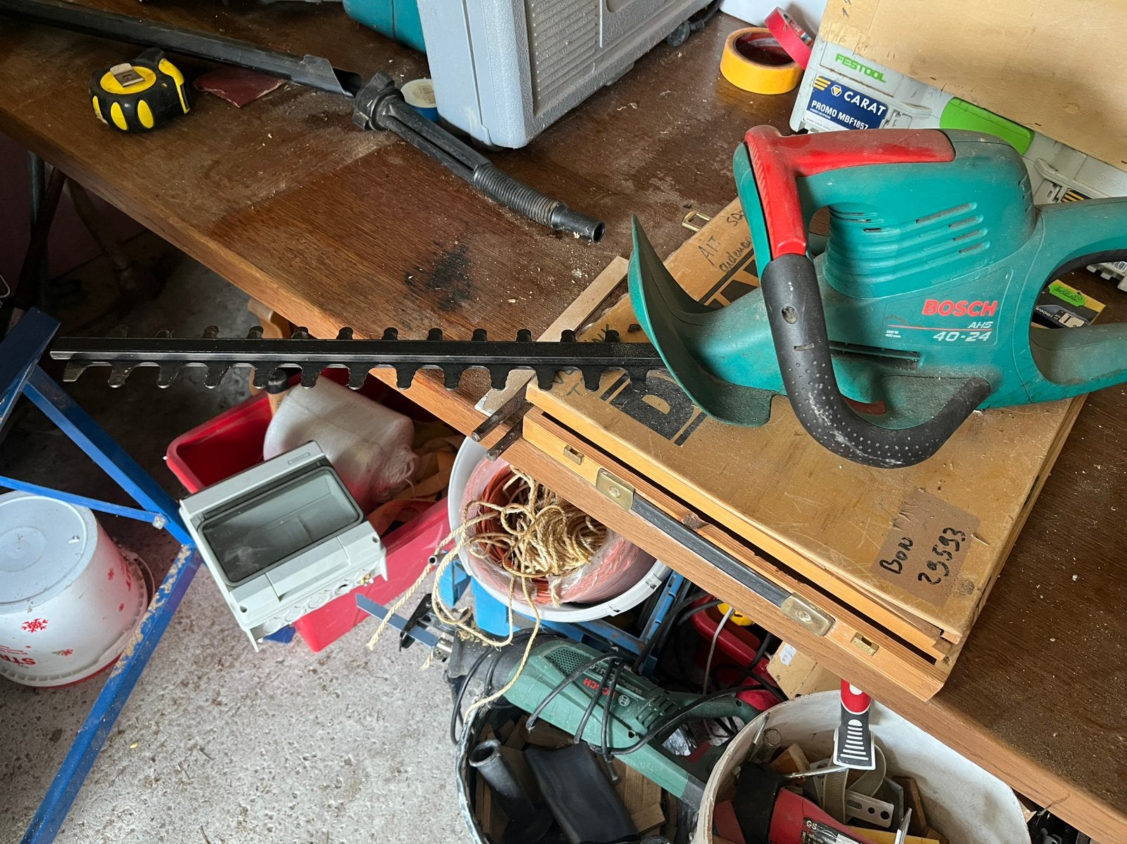 Bosch heggenschaar 40 cm, Ophalen, Gebruikt, Elektrisch