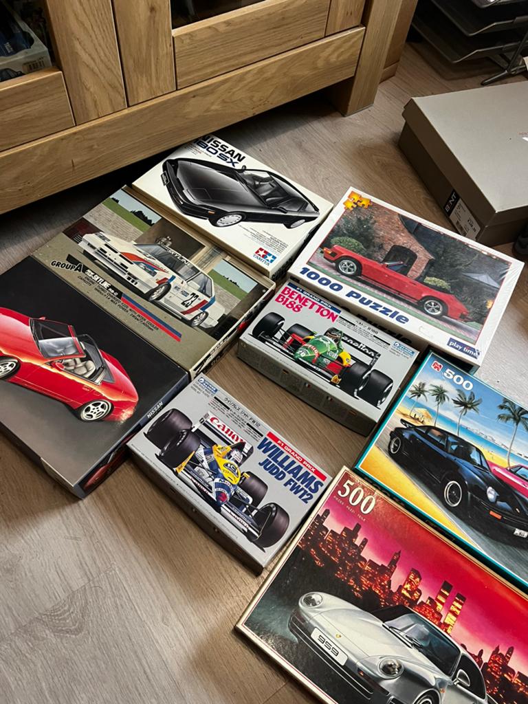 Modelbouw porsche nissan formule 1, Verzamelen, Ophalen of Verzenden, Zo goed als nieuw, Formule 1
