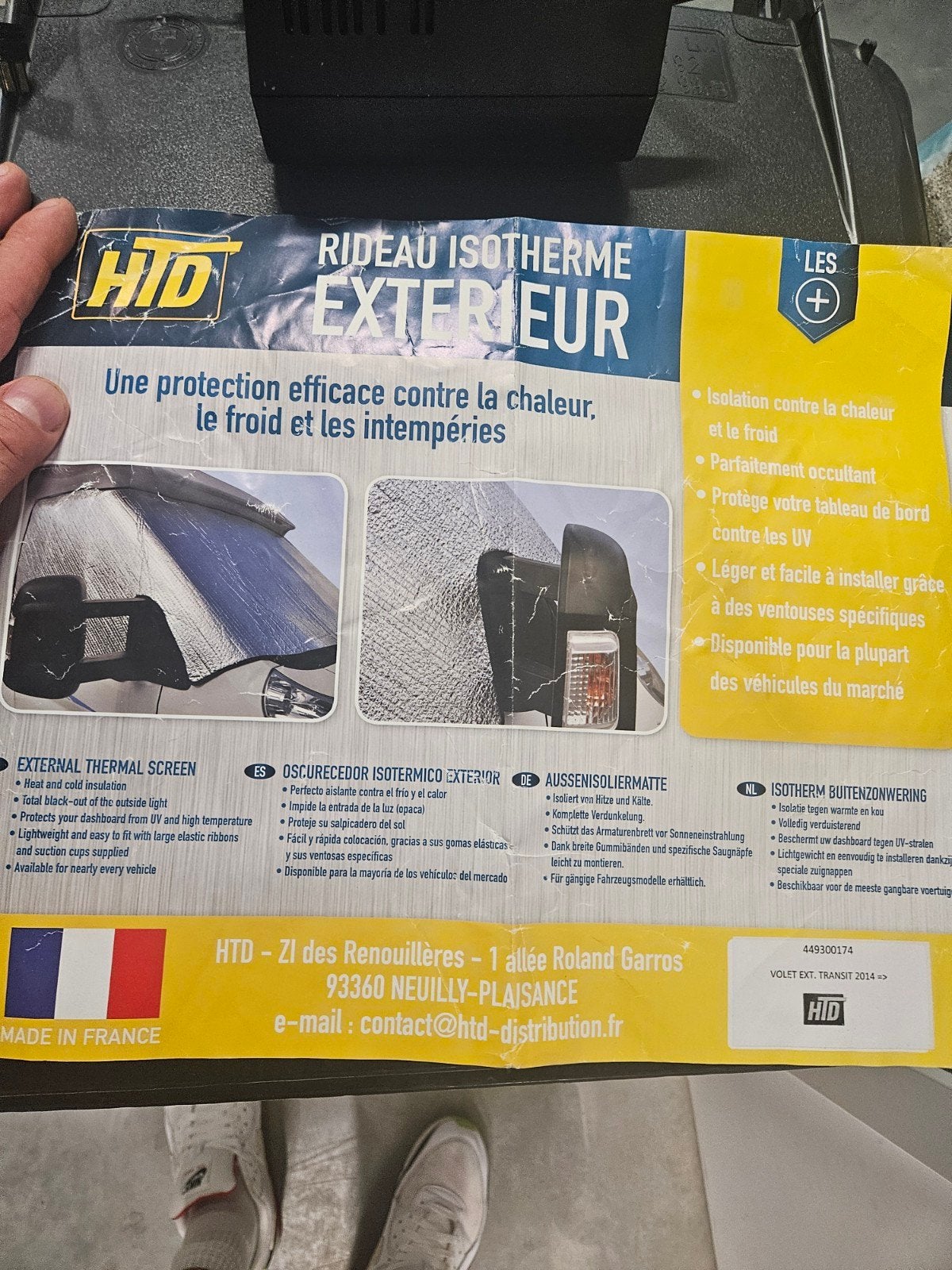 vooruit ford transit  nieuw !!!, Ophalen, Nieuw