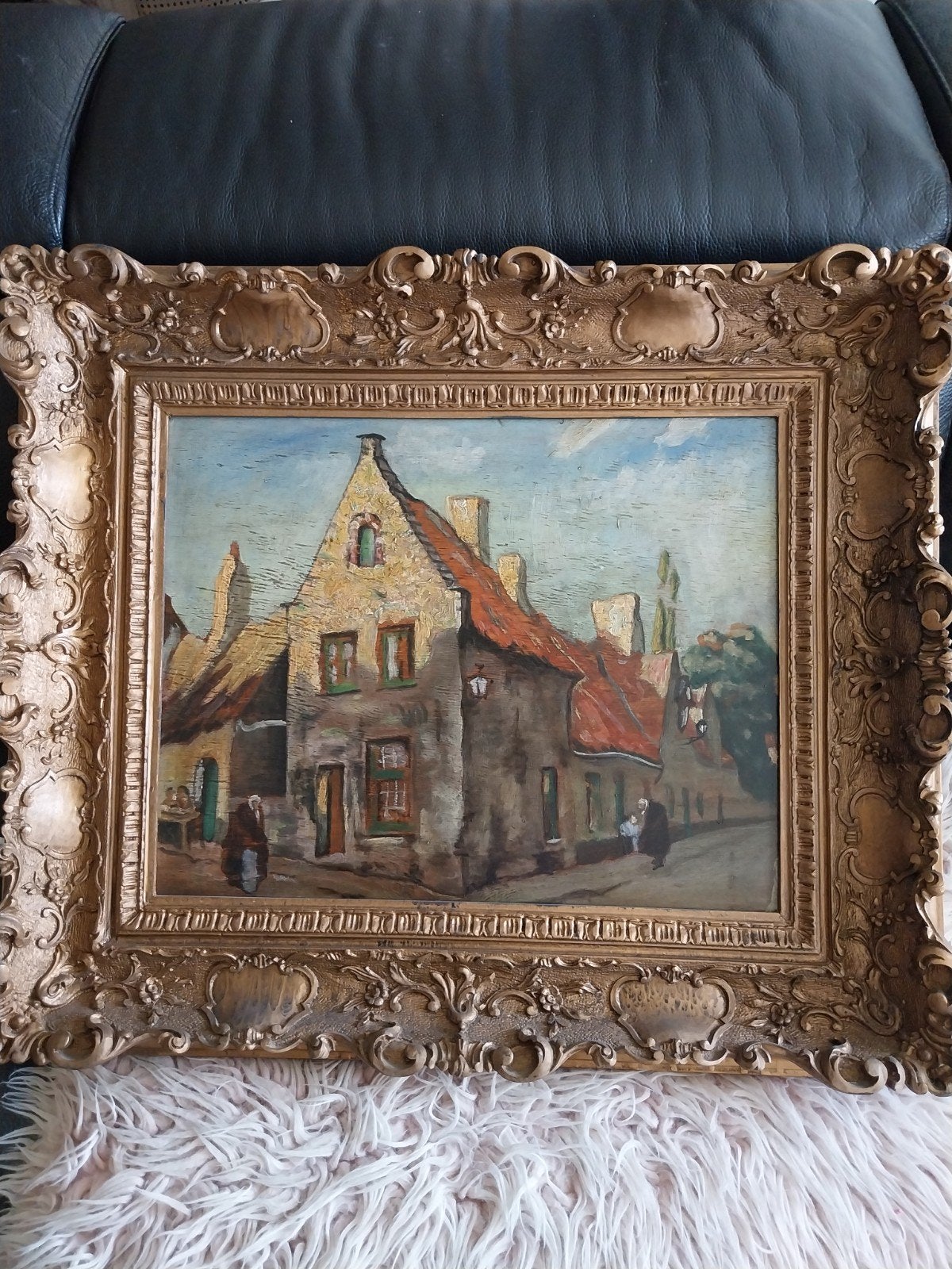 schilderij., Ophalen, Paneel