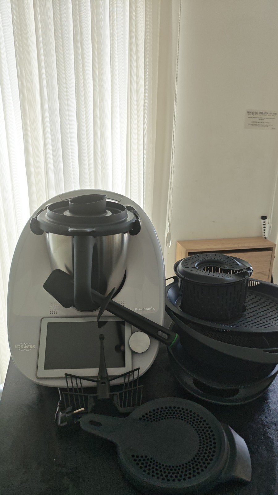 Thermomix TM6 zgan, Elektronische apparatuur, Keukenmixers, Ophalen, Zo goed als nieuw, Vaatwasserbestendig, 3 snelheden of meer