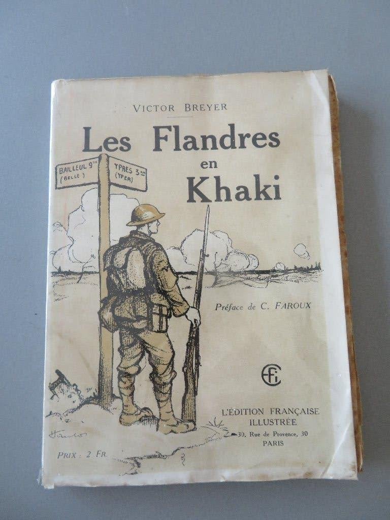 Les Flandres en Khaki Victor Breyer 1917, Ophalen of Verzenden, Overige soorten, Boek of Tijdschrift