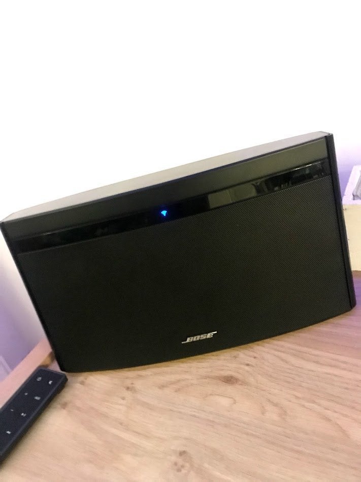 Bose SoundLink Air Speaker - Wi-Fi - Black, Audio, Tv en Foto, Luidsprekerboxen, Ophalen, Slimme speaker, Gebruikt, Inclusief kabels