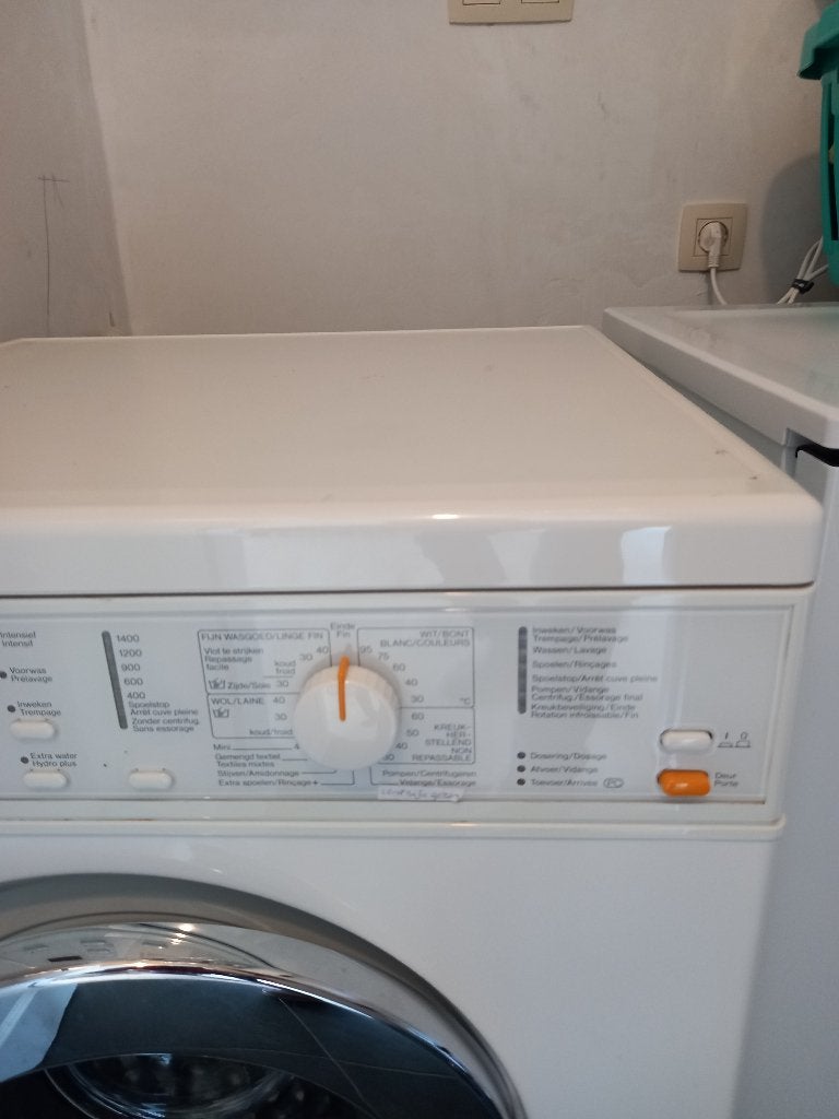 wasmachine, Ophalen, Gebruikt, 1200 tot 1600 toeren, Voorlader