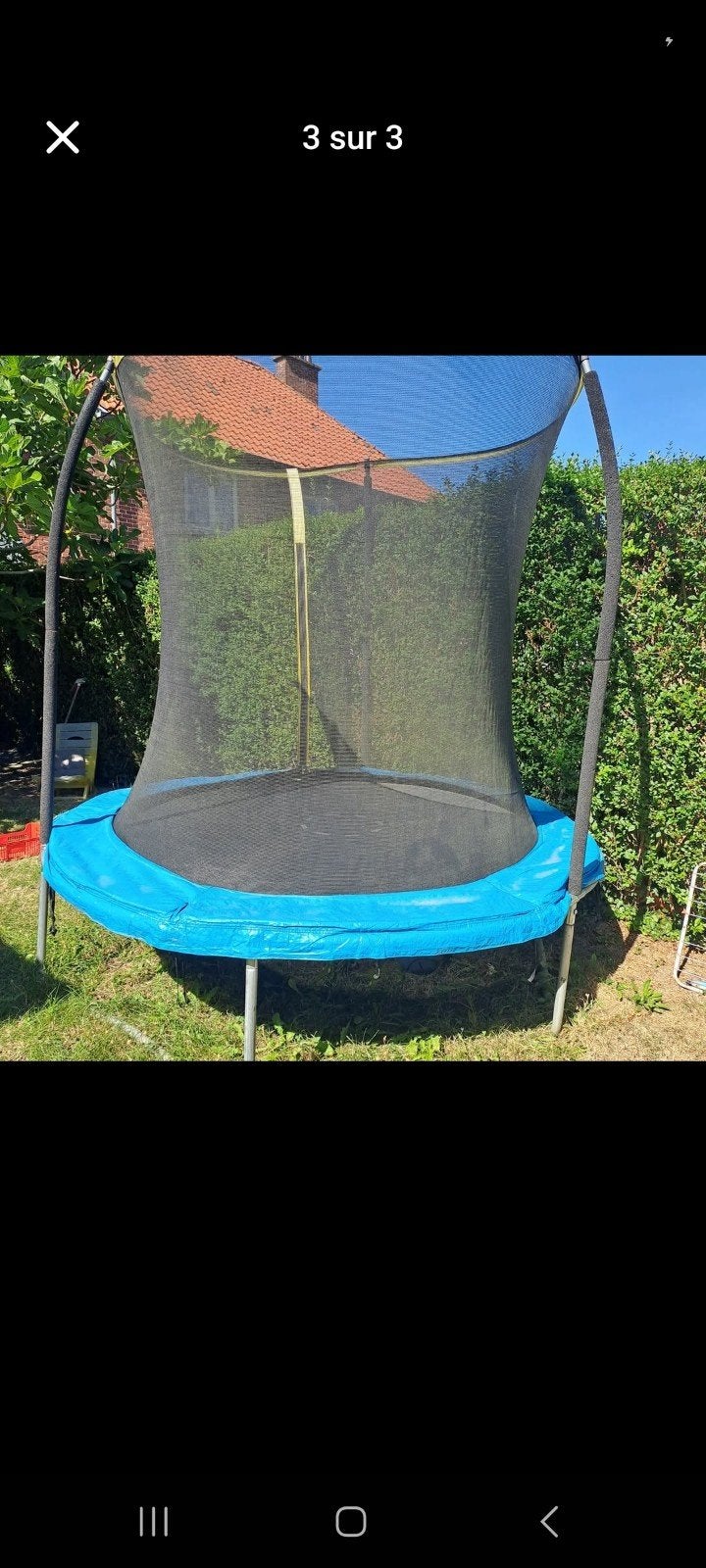 trempoline, Enlèvement, Utilisé
