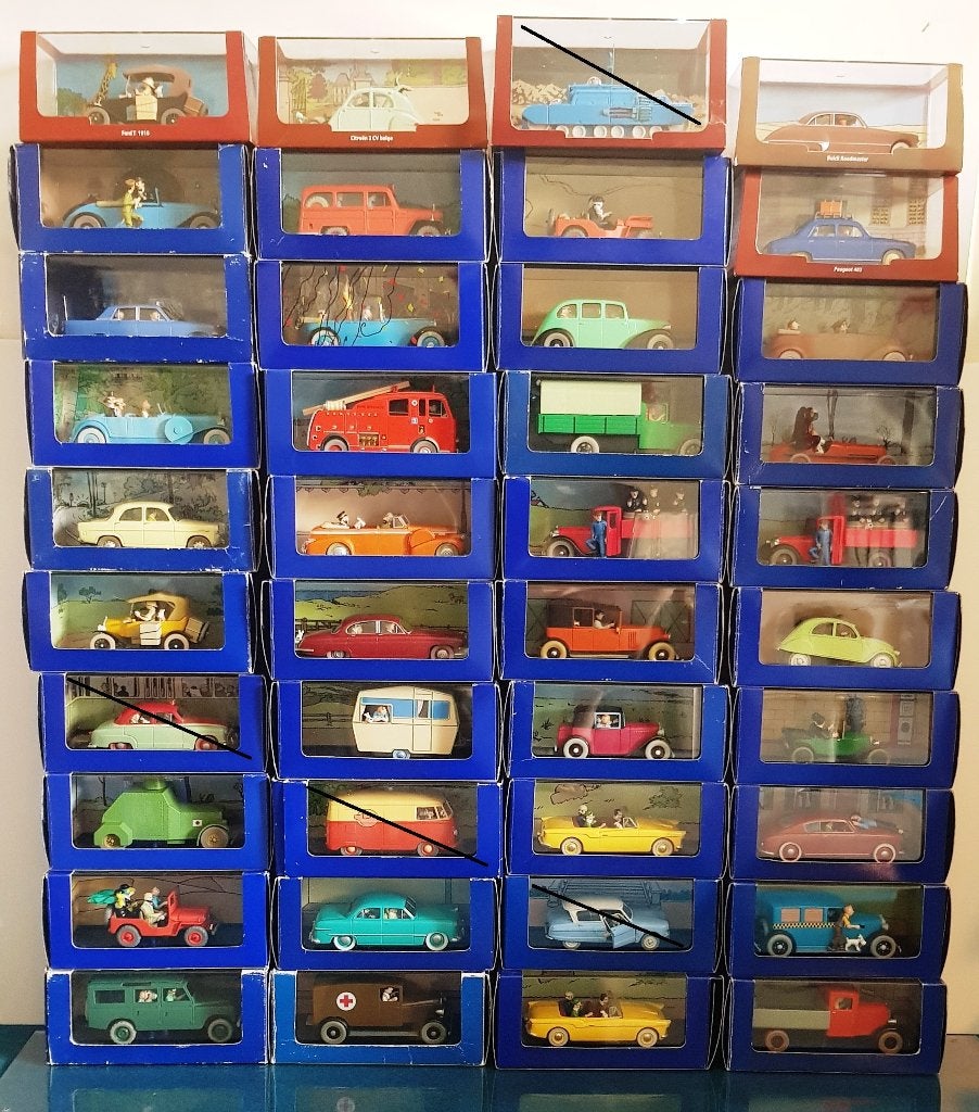 Modèles Tintin/Tintin 1:43 par Atlas/Moulinsart., Envoi, Neuf, Voiture, Autres marques