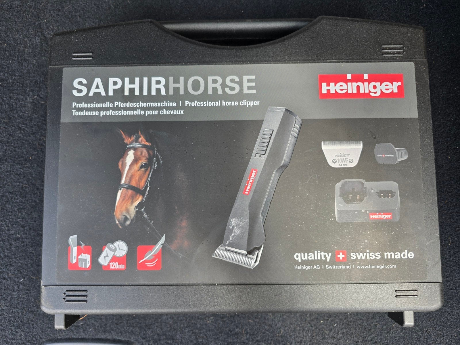 Nouvelle tondeuse à cheveux Saphir Heiniger, Animaux & Accessoires, Enlèvement ou Envoi, Comme neuf