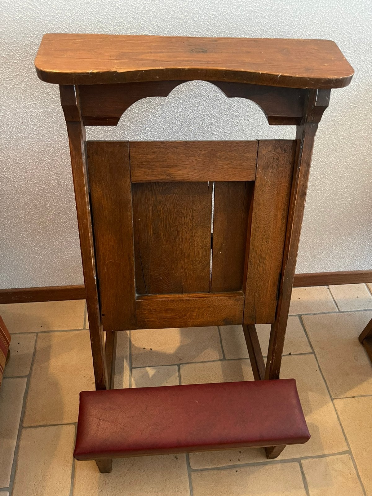 Bidstoel, Ophalen