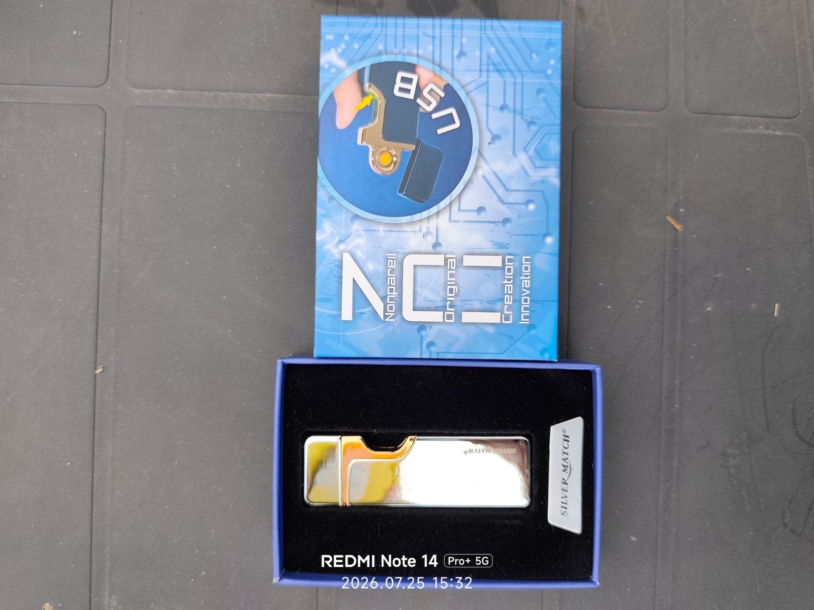 oplaadbare zippo, Enlèvement ou Envoi, Comme neuf, Briquet