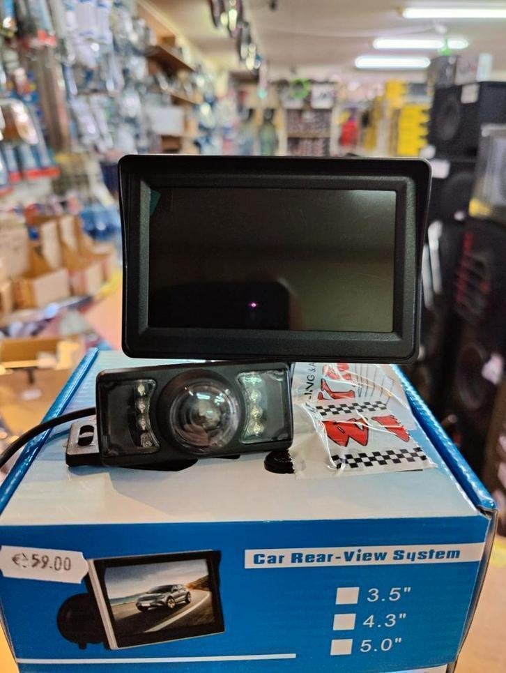 Achteruitrij camera compleet met 5 meter draad, Autos : Divers, Accessoires de voiture
