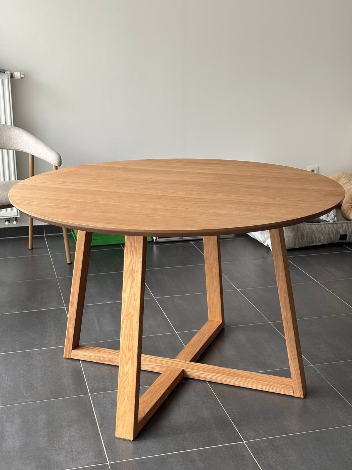 Ronde eettafel Malika uit Berkenhout - WESTWING, Ophalen, Zo goed als nieuw