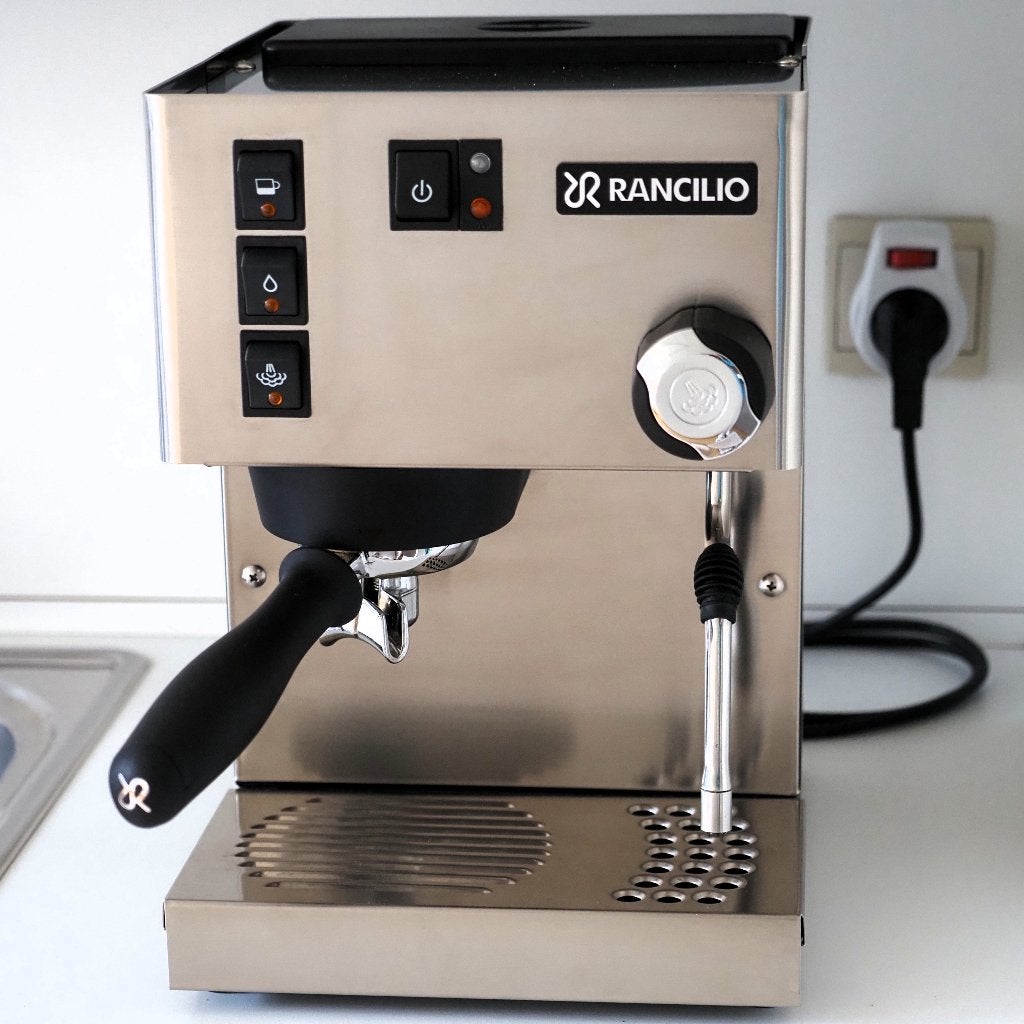 Rancilio Silvia E V6, Elektronische apparatuur, Koffiezetapparaten, Ophalen, Espresso apparaat, Gemalen koffie, Zo goed als nieuw